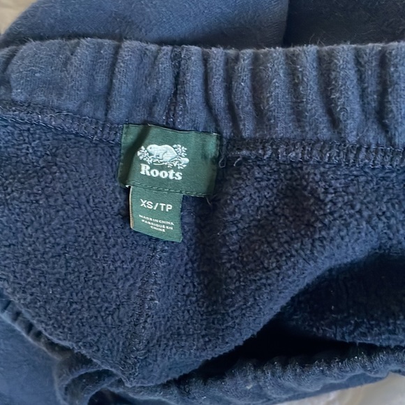 Mens xs navy blue roots joggers - Picture 2 of 2